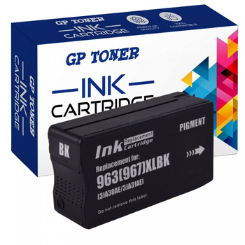 Inkoustová kazeta pro HP 963 XL OfficeJet Pro 9010 9013 9014 9015 9016 9019 9020 9022 9023 9025 - GP-H963XL BK