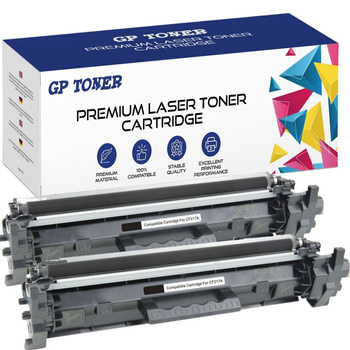 2x tonerová kazeta pro HP LaserJet Pro M102a M102w M130a M130nw CF217A - GP-HCF217A S ČIPEM x2