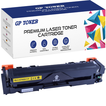 Náhradní toner pro HP LaserJet Pro M252dw M270 M274 Series GP-HCF402X Yellow GP