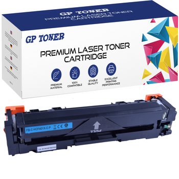 Náhradní toner pro HP LaserJet Pro M252dw M252n M270 Series GP-HCF401X Cyan GP