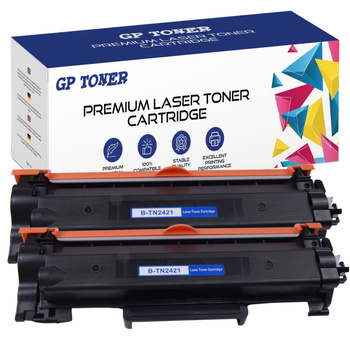2x toner pro Brother TN-2421 DCP-L2512 L2532 L2552 L2712