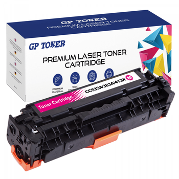 TONER PRO HP CC533 CE413 CF383 CP2020 CP2025 CM2320 - CC533A GP-H533A/413X/383X