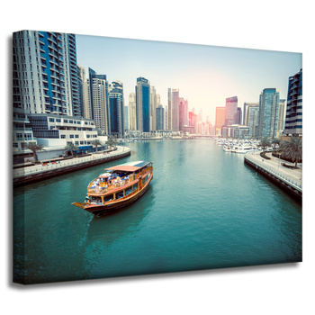 Obraz na plátně Architektura Pohled na mrakodrapy 40X30 cm