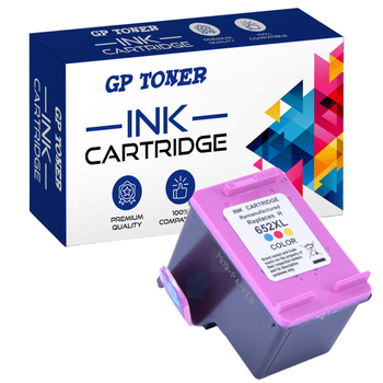 Inkoustová kazeta pro HP 652 XL Deskjet Ink Advantage 1115 2135 2136 3635 3775 3785 3835 4535 - náhradní GP-H652XL Barva