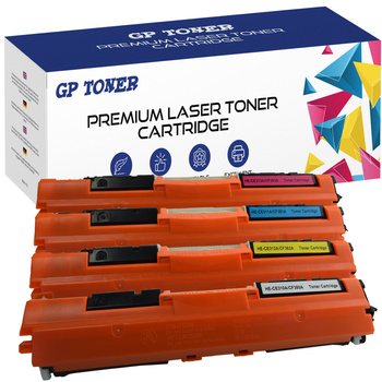 Sada 4x náhradní toner pro HP Color LaserJet 300 2700 Series GP-H314A/CF354A CMYK
