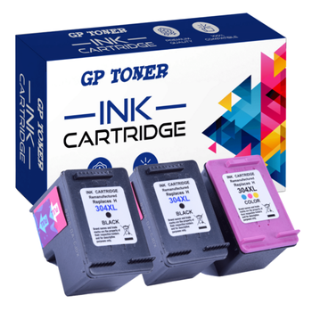 Náhradní inkoustové cartridge pro HP Deskjet 2630 3720 3735 GP-H304XL 2BK+CMY