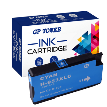 Inkoustové náplně pro HP 953XL OfficeJet Pro 7740 8210 8710 8720 8730 - GP-H953XL C azurová