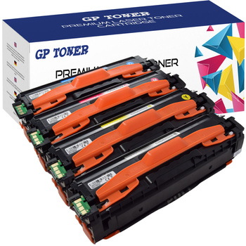 Sada 4x náhradní toner pro Samsung CLT-K504S CLT-504S CLP-415 CLX-4195 GP-S504CMYK