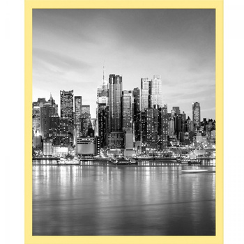 Fotorámeček 40x50 cm žlutý - fotorámeček