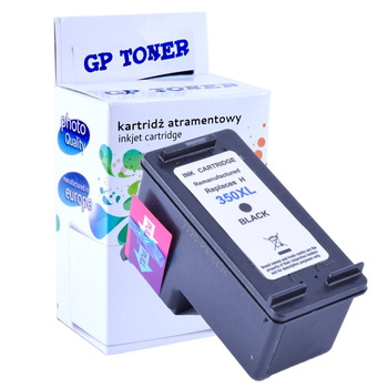 Kompatibilní inkoustová kazeta HP 350XL - D4200 D4300 J5700 C4205 C4400 C5240 - GP-H350XL Černá