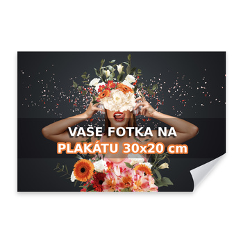 Vaše fotografie na plakátu tvůrce 30x20 cm
