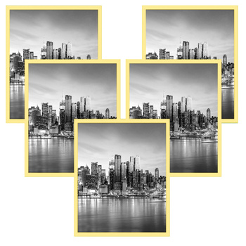 5x žlutý rám 24x30, I L13,15,030, žluté plexi