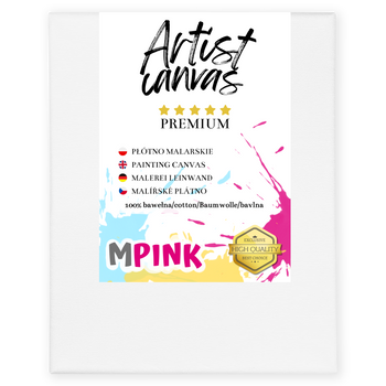 Malířské plátno 40X50 cm Bílé plátno Ideální pro malování