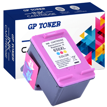 Inkoustová kazeta HP 650XL 1050 1515 2515 2645 3515 3545 - GP-H650XL CMY - Barevná