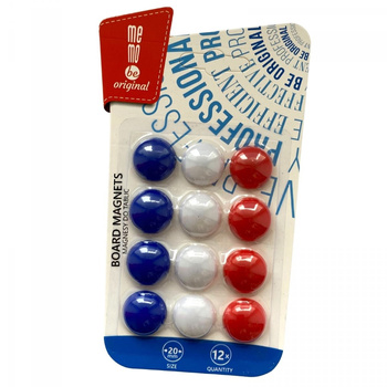 Magnety na bílé tabule, 12 ks GP-MMF20-12