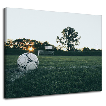 Obraz na plátně Plátno pro mládežnický fotbal 100x80 cm
