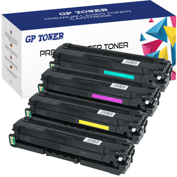 Sada 4x náhradní tonerové kazety pro Samsung ProXpress 2620DW 2670DW CLT-K505L GP-S505CMYK