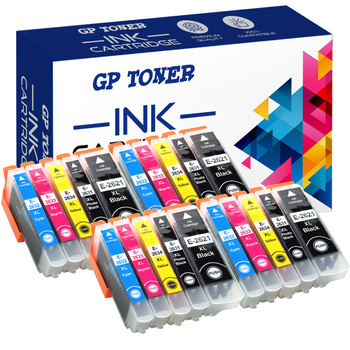 20x inkoustová kazeta pro Epson 26XL GP-E2636XL CMYK x4