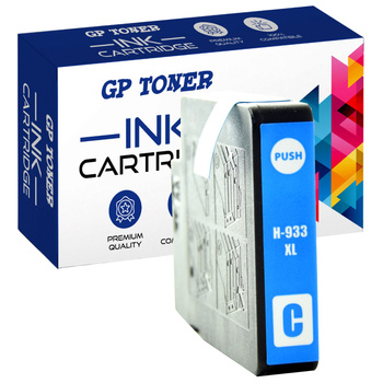 Kompatibilní inkoustová kazeta HP 933XL Officejet 6100 6600 6700 7510 7610 azurová