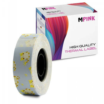 Papír na štítky s tepelnou páskou MP-RL-15*50*150PT-CC Roztomilé kočky