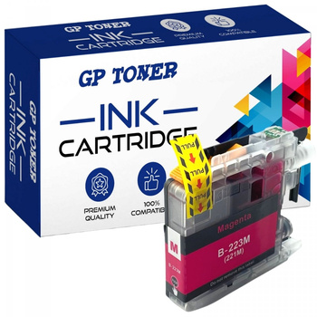 Kompatibilní inkoustová kazeta Brother LC223 Brother DCP-J4120dw MFC-J4420dw J4620dw J5620dw - GP-B223M XL purpurová