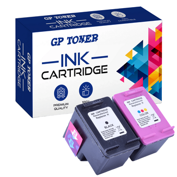 2x inkoustové náplně pro HP DeskJet 2010 Ink Advantage DeskJet 2060 Ink Advantage - GP-H704BK+C - Kit