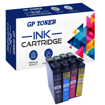 4x náhradní inkoustová kazeta Epson T1811-4 XP102, XP202, XP205, XP30, XP305, XP405 - GP-E1815 KIT