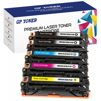 TONER PRO HP Color LaserJet  CP1215 CP1515N CP1518NI CM1312 CP1525N CM1415FN CM1410 M251N M276N- GP-H545/325/215CMYKK
