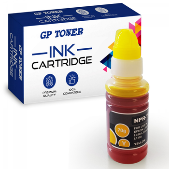Kompatibilní inkoust pro Epson C13T66444A EcoTank ET-2500 ET-2550 ET-2650 L100 L200 L300 L455 - GP-E6644Y