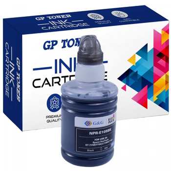Kompatibilní inkoust pro Epson C13T00Q140 Epson EcoTank L7160 L7180 ET7700 ET7750 L7188 - GP-E105BK