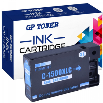 Kompatibilní inkoust pro Canon PGI-1500XLC Maxify MB2000 MB2050 MB2150 MB2350 MB2700 MB2750 - GP-C1500XL C