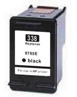 Kompatibilní inkoustová kazeta HP 338 Black - PSC 1510, 5740, 6540, C3180, 2575, H470 - GP-H338 Black