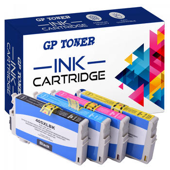 Sada náhradního inkoustu pro Epson C13T05H14010 C13T05H24010 C13T05H134010 C13T05H44010 Epson WorkForce ECC 7000 Pro WF-3800 Series-GP-E405XL CMYK