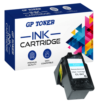 Inkoustová kazeta pro Canon CL-541XL Pixma MG2150 MG3150 MG3250 MG3550 MX375 - náhradní GP-C541XL barva