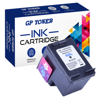 Inkoustová kazeta pro HP 62XL OfficeJet 5740 5742 5745 8000 8045 - GP-H62XL BK - černá