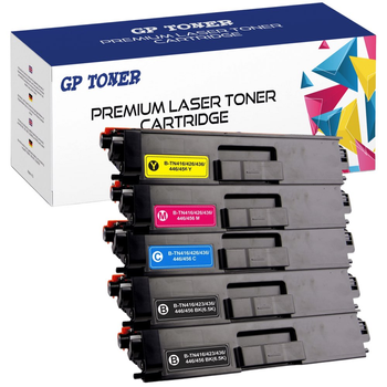 5 tonerová kazeta pro Brother tn-423 HL-L8260 HL-L8360 DCP-L8410 MFC-L8690 MFC-L8900 cdw - GP-B423CMYKK