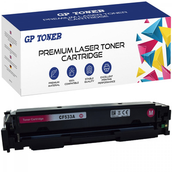 Náhradní tonerová kazeta pro HP CF533A/205A HP Color LaserJet Pro M154nw MFP M180fndw MFP M180n MFP M181fw GP-HCF533A M