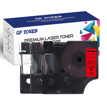 3x DYMO D1 9mm 7m červená černá GP-DY40917 x3