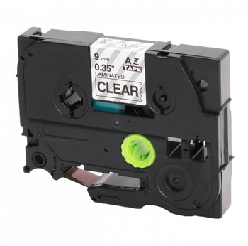 Náhradní páska pro Brother TZ-121 Black na průhledné