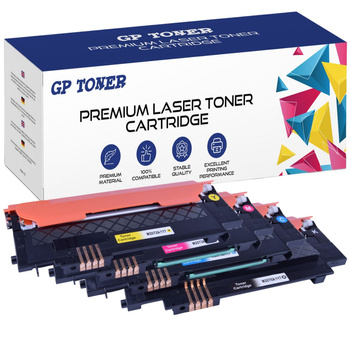Sada 4x náhradní toner pro HP Color Laser 150nw MFP 178nw 179fnw GP-H2074A BEZ ČIPU