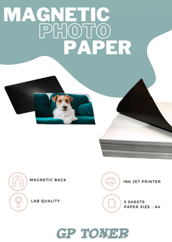 Magnetický fotopapír A4 5 ks lesklý PAP-MGD640