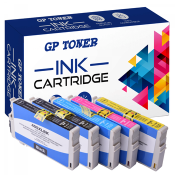 Výměna inkoustové sady pro Epson C13T05H14010 C13T05H24010 C13T05H134010 C13T05H44010 Epson WorkForce ECC 7000 Pro WF-3800 Series-GP-E405XL CMYKK
