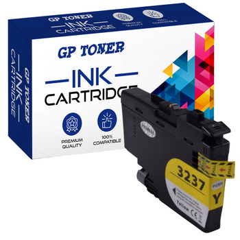 Kompatibilní inkoustová kazeta pro Brother LC3237 MFC-J5945dw MFC-J6945dw žlutá