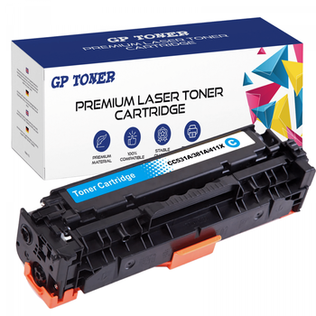 TONER PRO HP CC531 CE411 CF381 CP2020 CP2025 CM2320 - CC530A GP-H531A/411X/381X