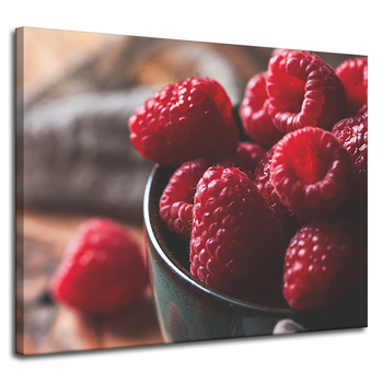 Obraz na plátně Malinová kuchyně 100x80 cm