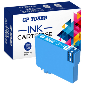 Epson GP-E604XL C azurová – kompatibilní inkoust