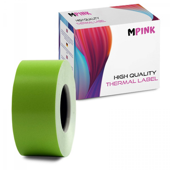 Papírová páska na termoetikety MP-RL-15*4M-RG Fresh Green