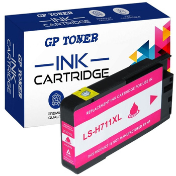 Kompatibilní inkoust pro HP 711XL DesignJet T120 T150 T520 Magenta