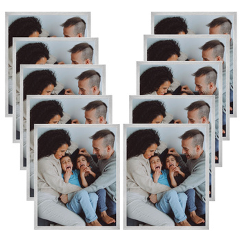 10x Stříbrný rám 30x40, I L13,15,039 Plexi