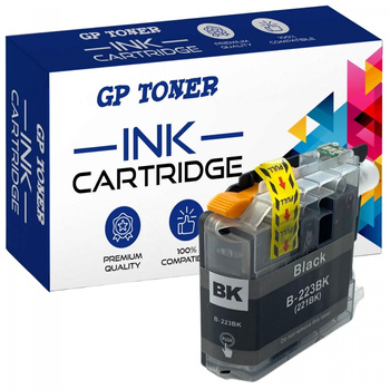 Kompatibilní inkoustová kazeta Brother LC223 Brother DCP-J4120dw MFC-J4420dw J4620dw J5620dw - GP-B223BK XL černá